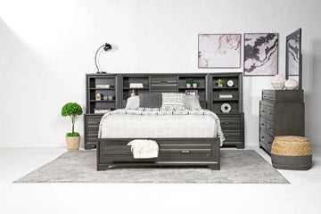 ANDES0000:Andes Wall Bed & Dresser & Mir, Styled