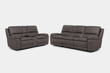 CALLUM004:Callum 2 Power Sofa & Console Loveseat,