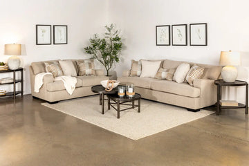 CELINE001:Celine Sofa & Loveseat,