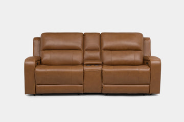 HARRIS001:Harris 2 Power Console Loveseat, Front