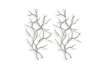 235871978:Iron Leaf Wall Art, Front