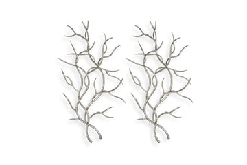 235871978:Iron Leaf Wall Art, Front