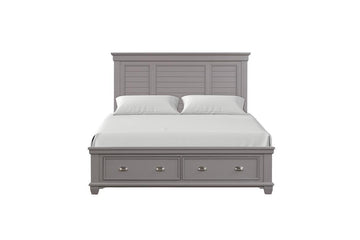 JAMES0006:Jamestown Storage Bed, Front