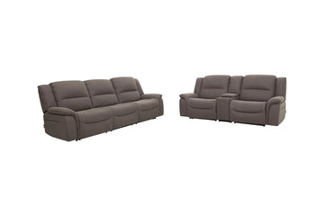 JAXON0007:Jaxon 2 Power Sofa & Console Loveseat, Angled