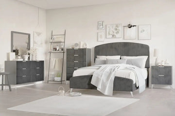 KAILANI11:Kailani Upholstered Panel Bed ,