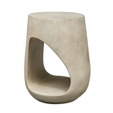 827441244:Lithos Outdoor Accent Table, Angled