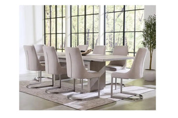 OXFORD013:Oxford Dining Table & 8 Chairs,
