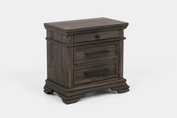 125483303:Park Ridge 3 Drawer Nightstand, Angled