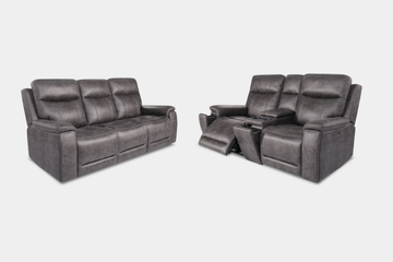 PRESTON01:Preston 3 Power Sofa & Console Loveseat,