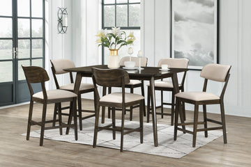 REXDIN010:Rex Counter Height Dining Tabl, Styled