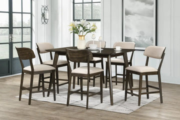 REXDIN010:Rex Counter Height Dining Tabl, Styled