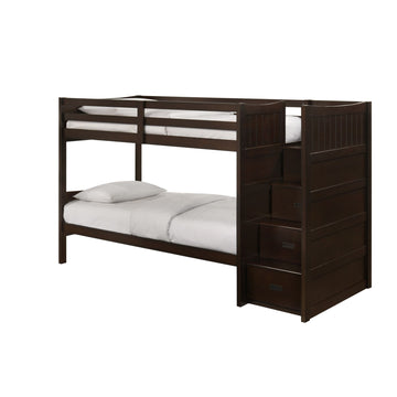 SAMIBRN03:Sami Bunk Bed With Storage Ste, AngledAngle