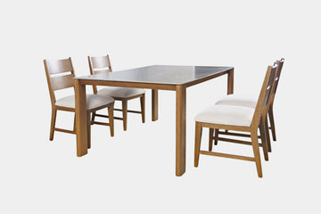 SIERFNA00:Sierrafina Dining Table & 4 Chairs, Back