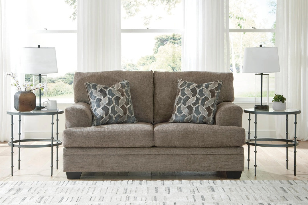 クレストミー Ashley Stonemeade Loveseat | Loveseats | Living Room – Mor Furniture