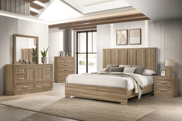 VALENCI09:Valencia Panel Bed & Dresser &,