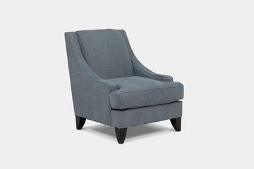 507228043:Zoe Accent Chair, Angled