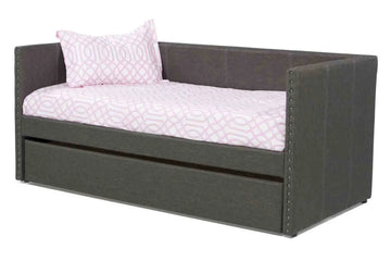 595227386:Heather Daybed in Gray, Twin, Image 1