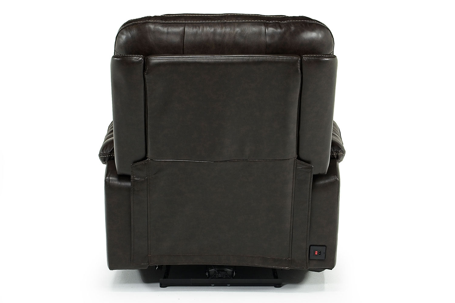 037449194:Malibu 3 Power Recliner in Chocolate Leather, Image 5
