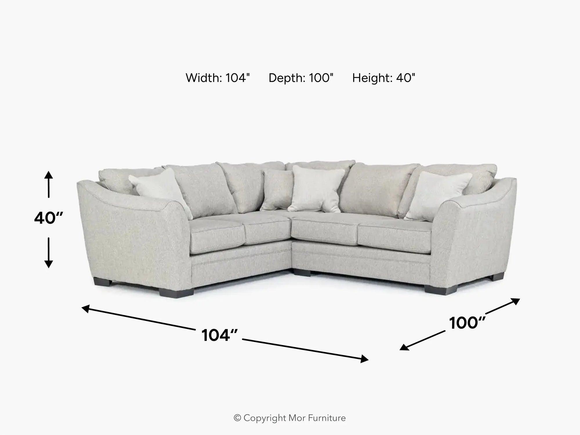 039798840:Brazil Tux Loveseat Sectional, 