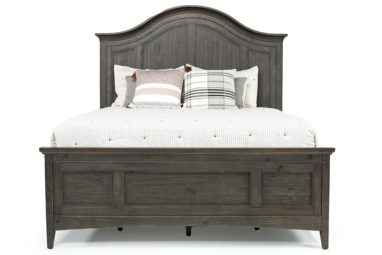 371068067:Bay Creek Arch Panel Bed w/ Storage in Graphite, Eastern King, Image 2