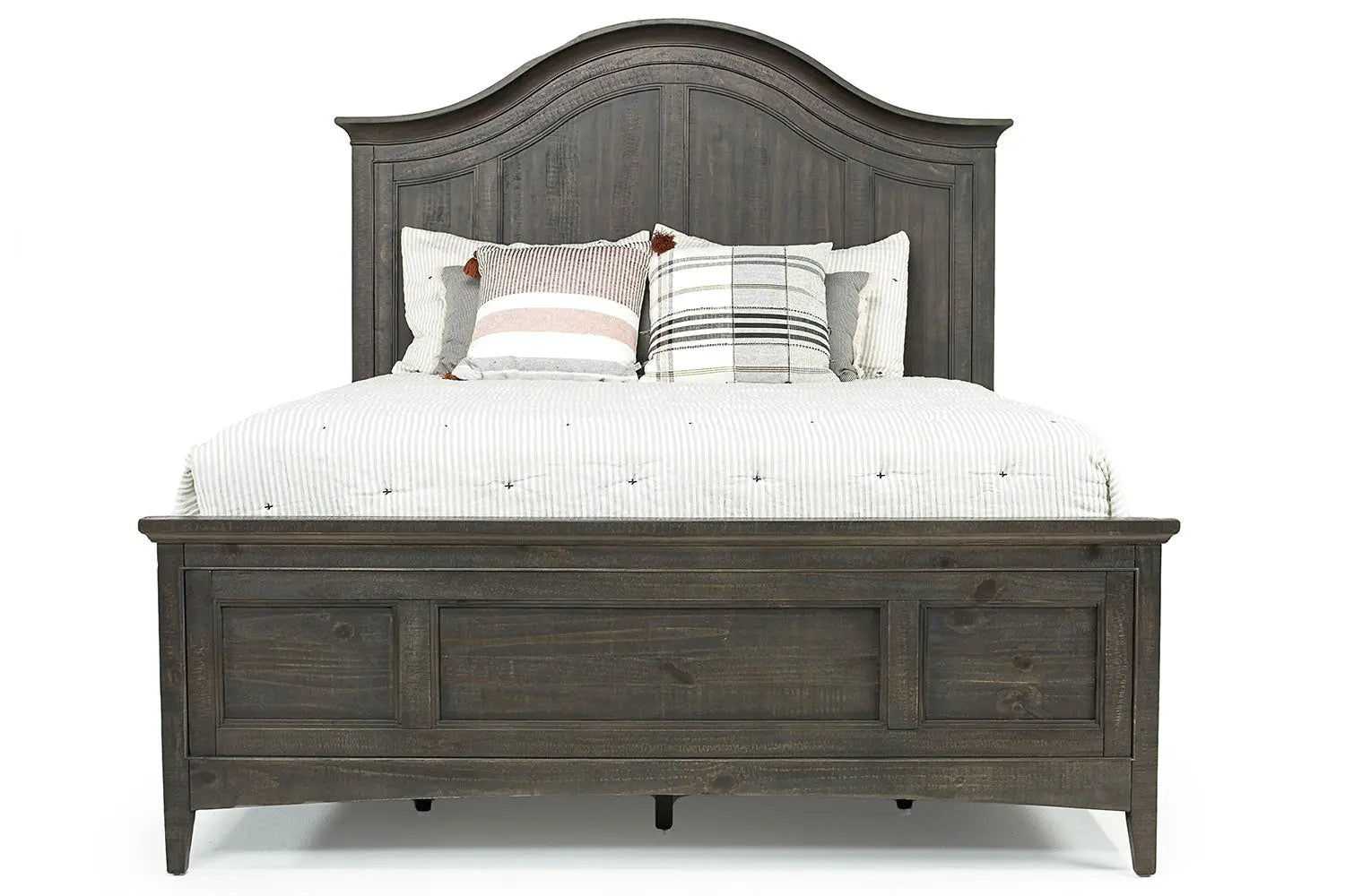 637604756:Bay Creek Arch Panel Bed w/ Storage in Graphite, California King, Image 2