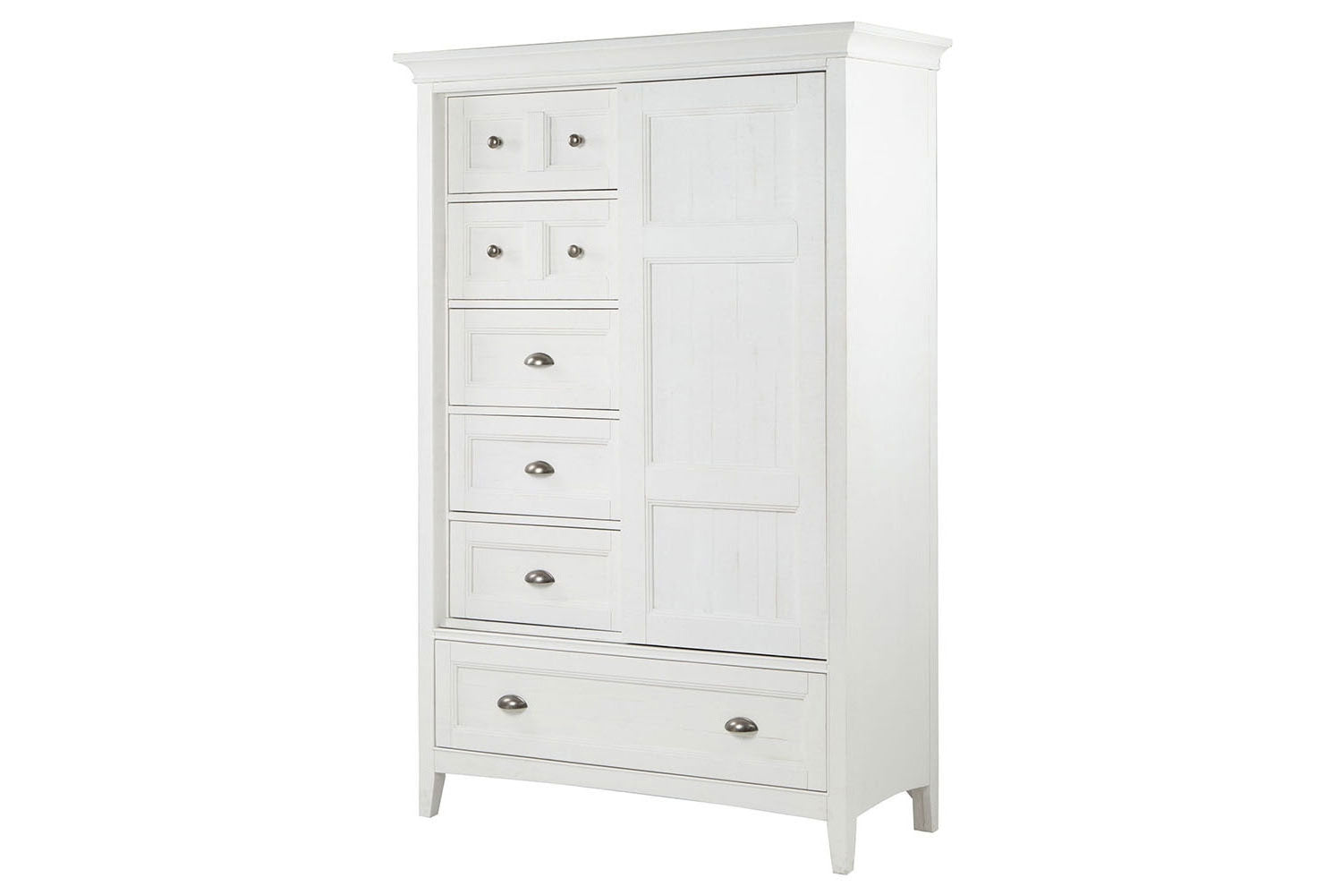 101749026:Bay Creek Chest w/ Door in White, Image 1