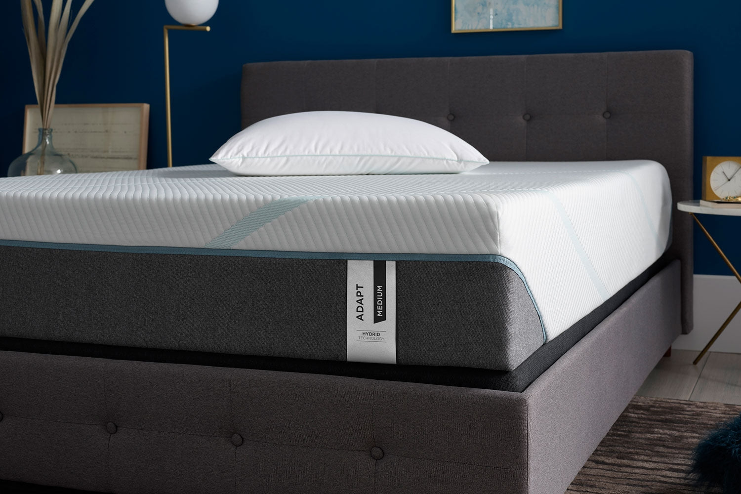 311074496:Tempur-Pedic Adapt Medium Hybrid Mattress, Twin XL, Medium, Image 7