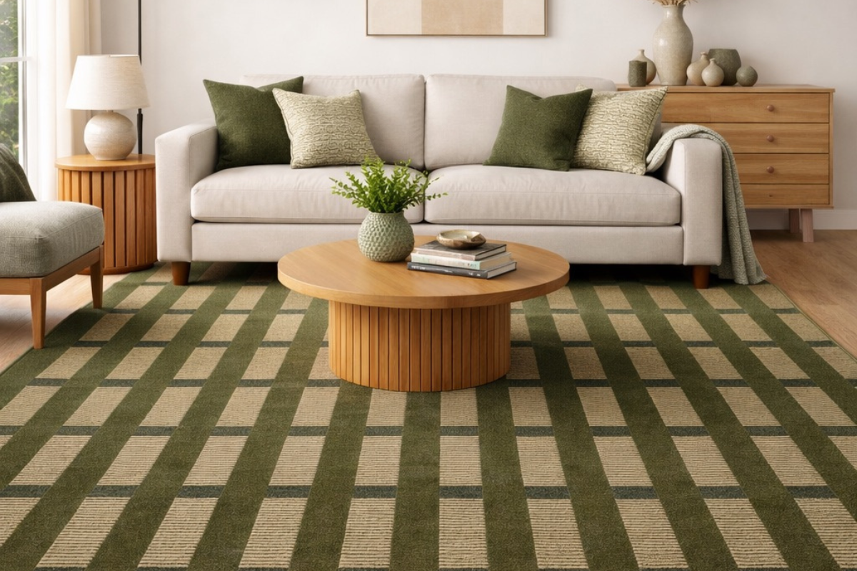 bushdebrunt レッテル オリーブ olive green zellige tile | cindered