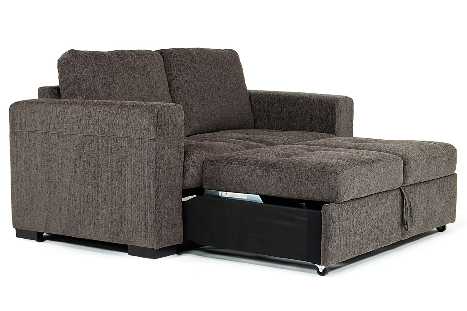 805275958:Claire Queen Pullout Sofa & Full Pullout Loveseat in Gray, Image 5