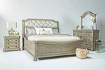 694446655:Bellamy Sleigh Bed in Gray, Eastern King, Image 3