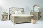 504389748:Bellamy Sleigh Bed in Gray, Queen, Image 3
