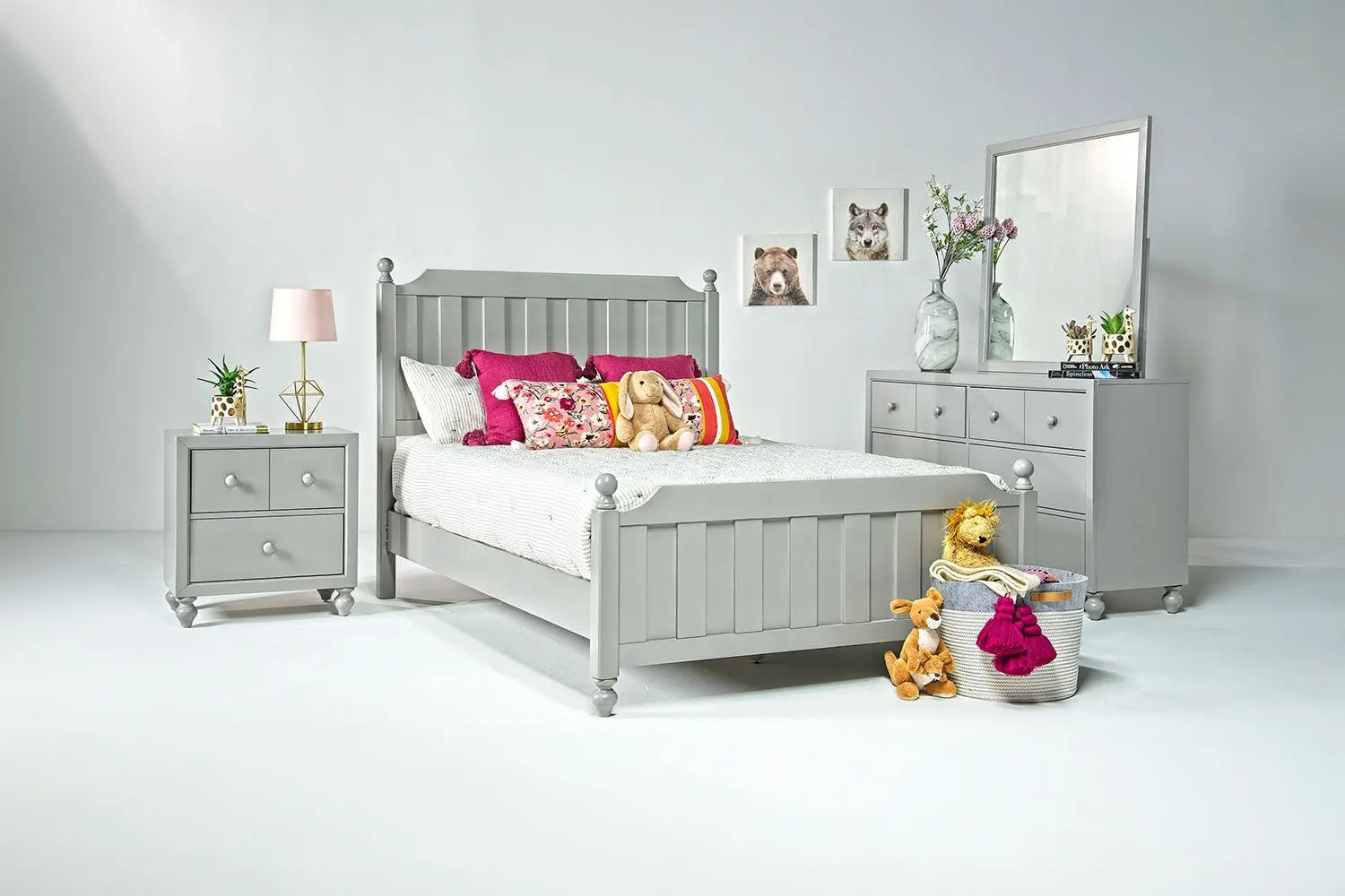 912071815:Luxing Mirror in Gray, Image 4