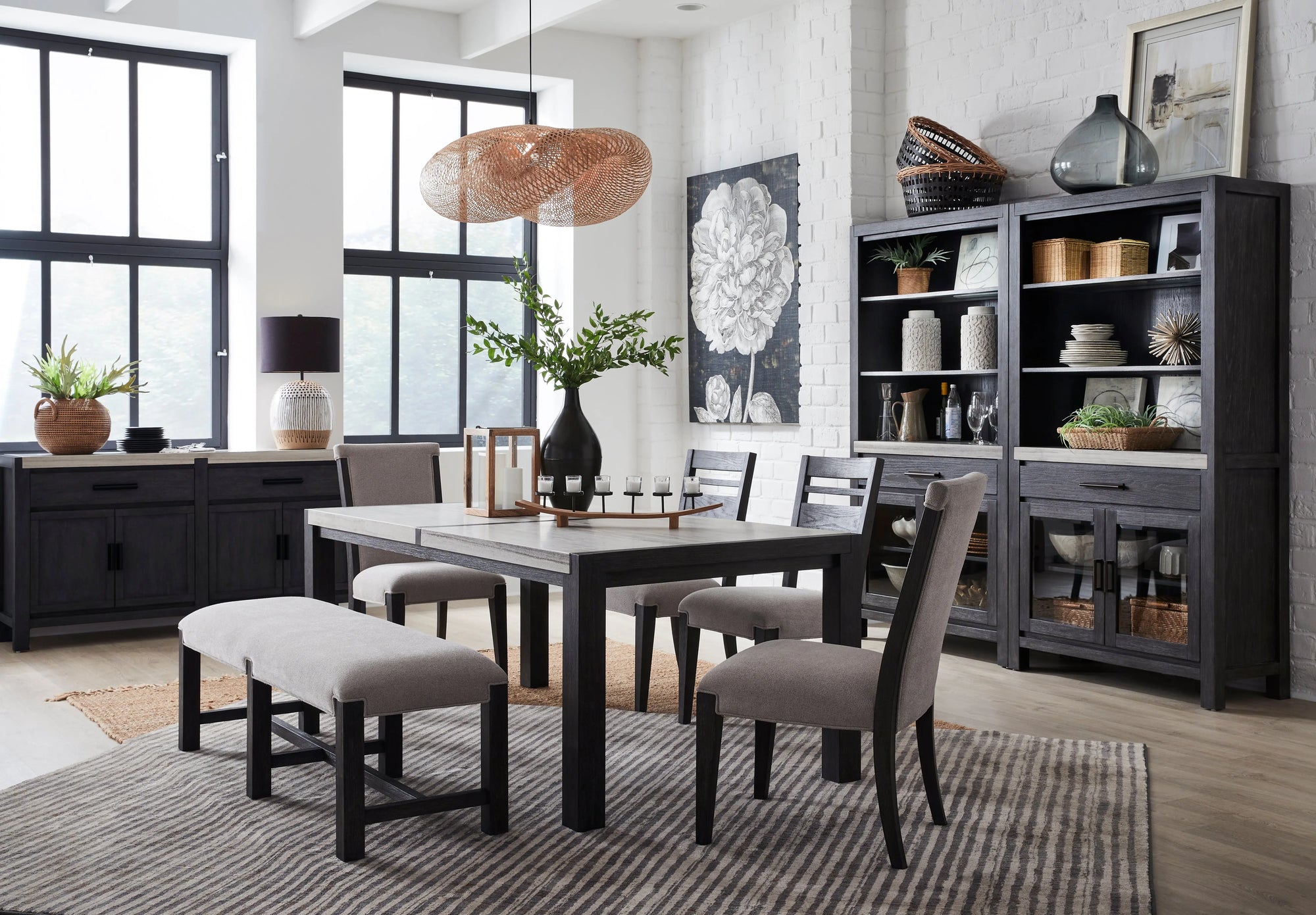 819626786:Aspen Valley Dining Table, 