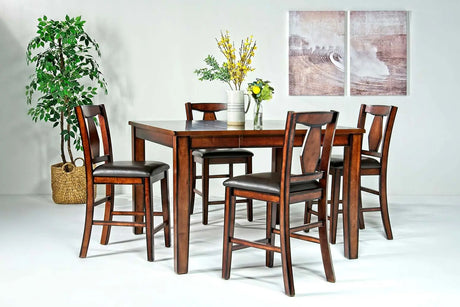 Napa Counter Height Dining Table & 4 Stools