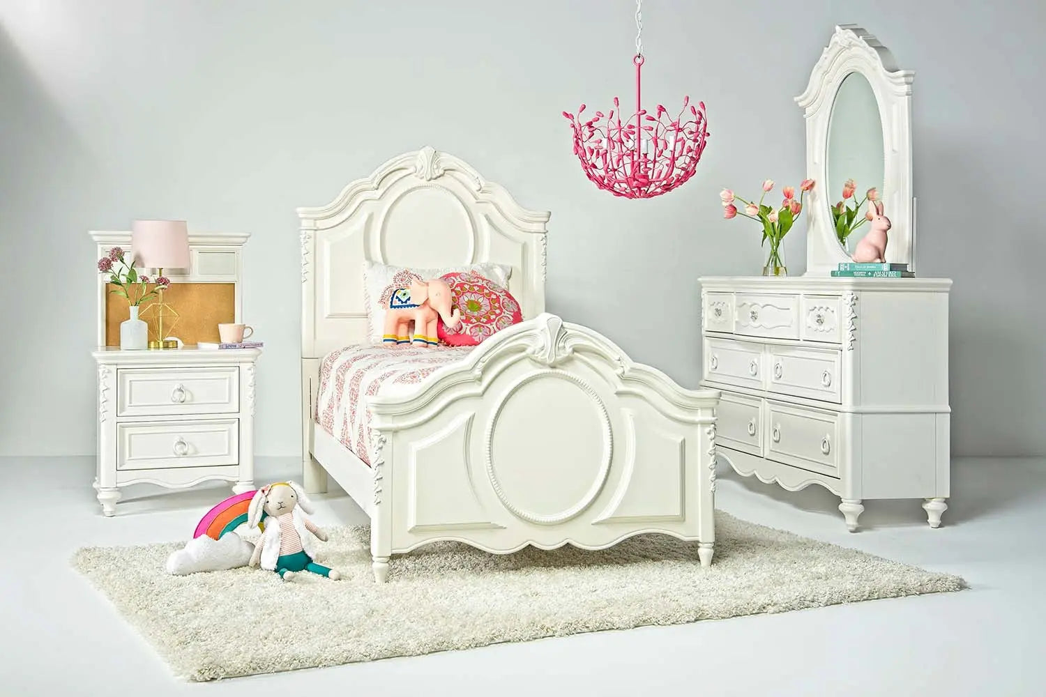 644258361:Sweetheart Nightstand in White, Image 4