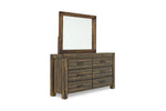 581593946:Meadow Mirror in Brown, Image 2