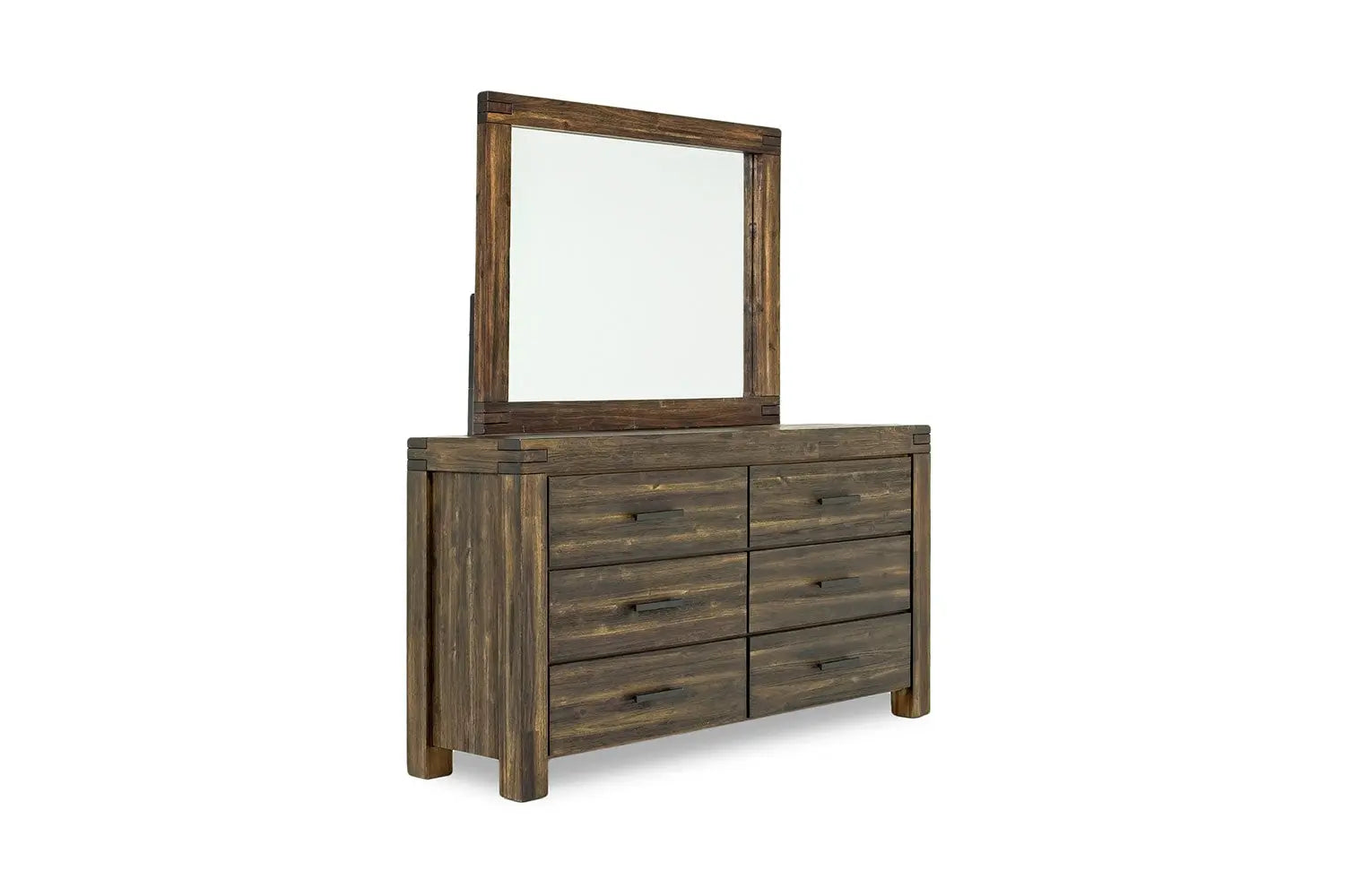 MEADOW070:Meadow Panel Bed & Dresser & M, 