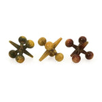468451662:Cast Iron Jacks, Set of 3, Image 1