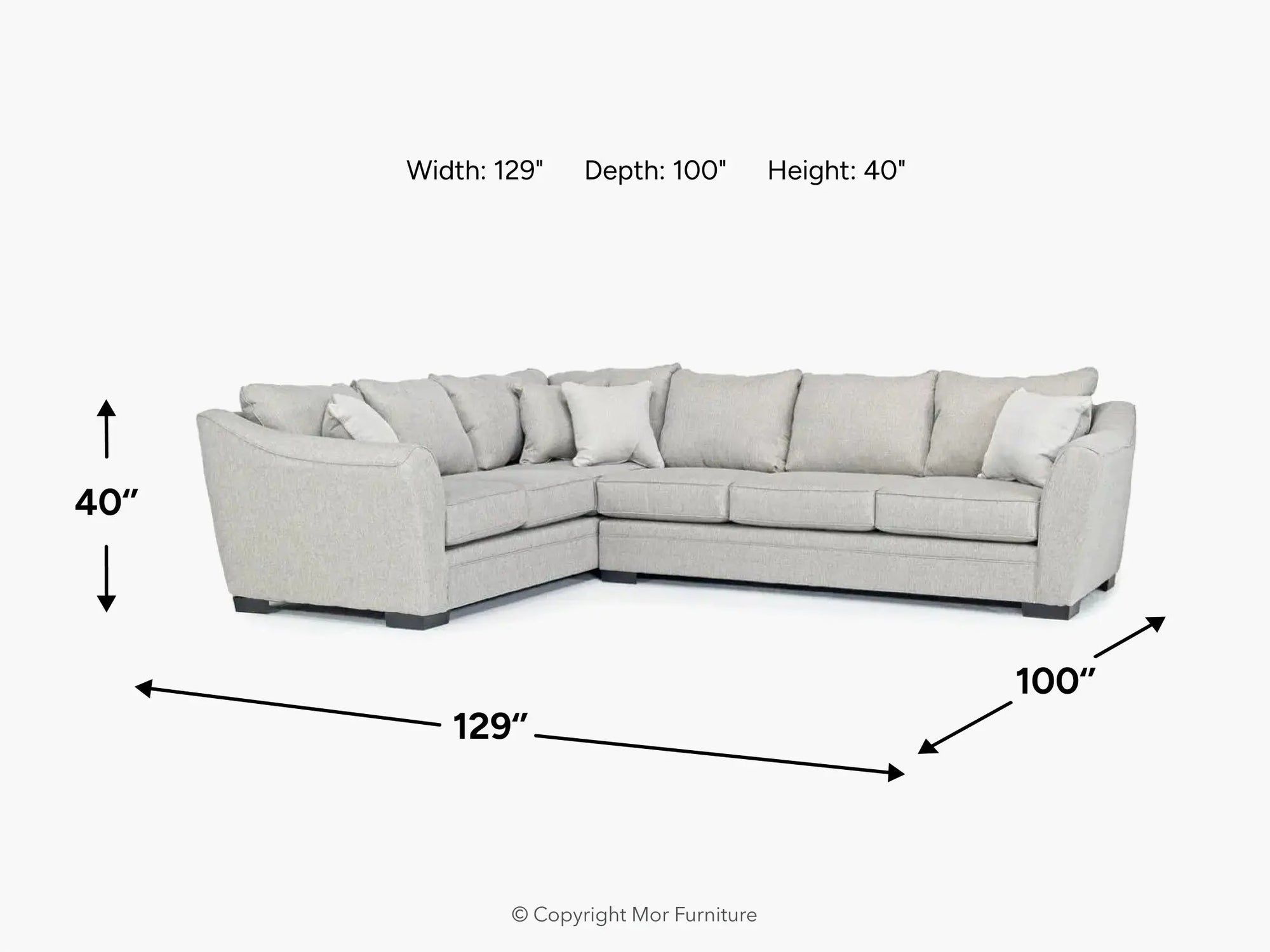 145110167:Brazil Tux Sofa Sectional, 
