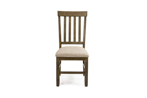 155807595:Stone Side Chair in Light Gray, Slat, Image 2