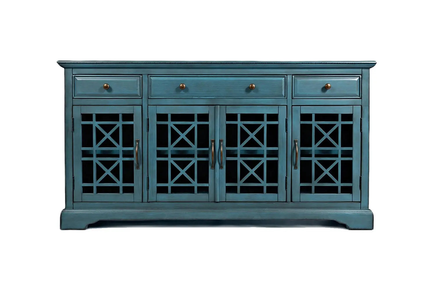 736002868:Skyy Media Console in Light Blue, 60 Inch, Image 2