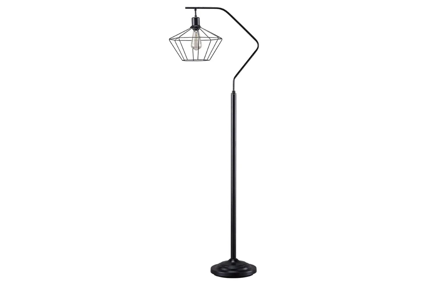 210656003:Makeika Floor Lamp in Black, Image 1
