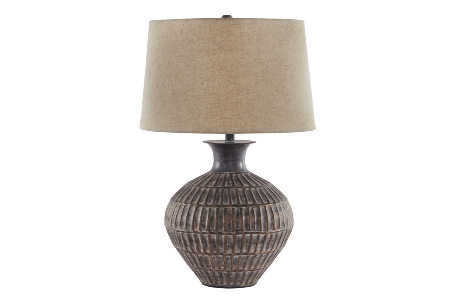 210656004:Magan Table Lamp in Antique Bronze Finish, Image 1