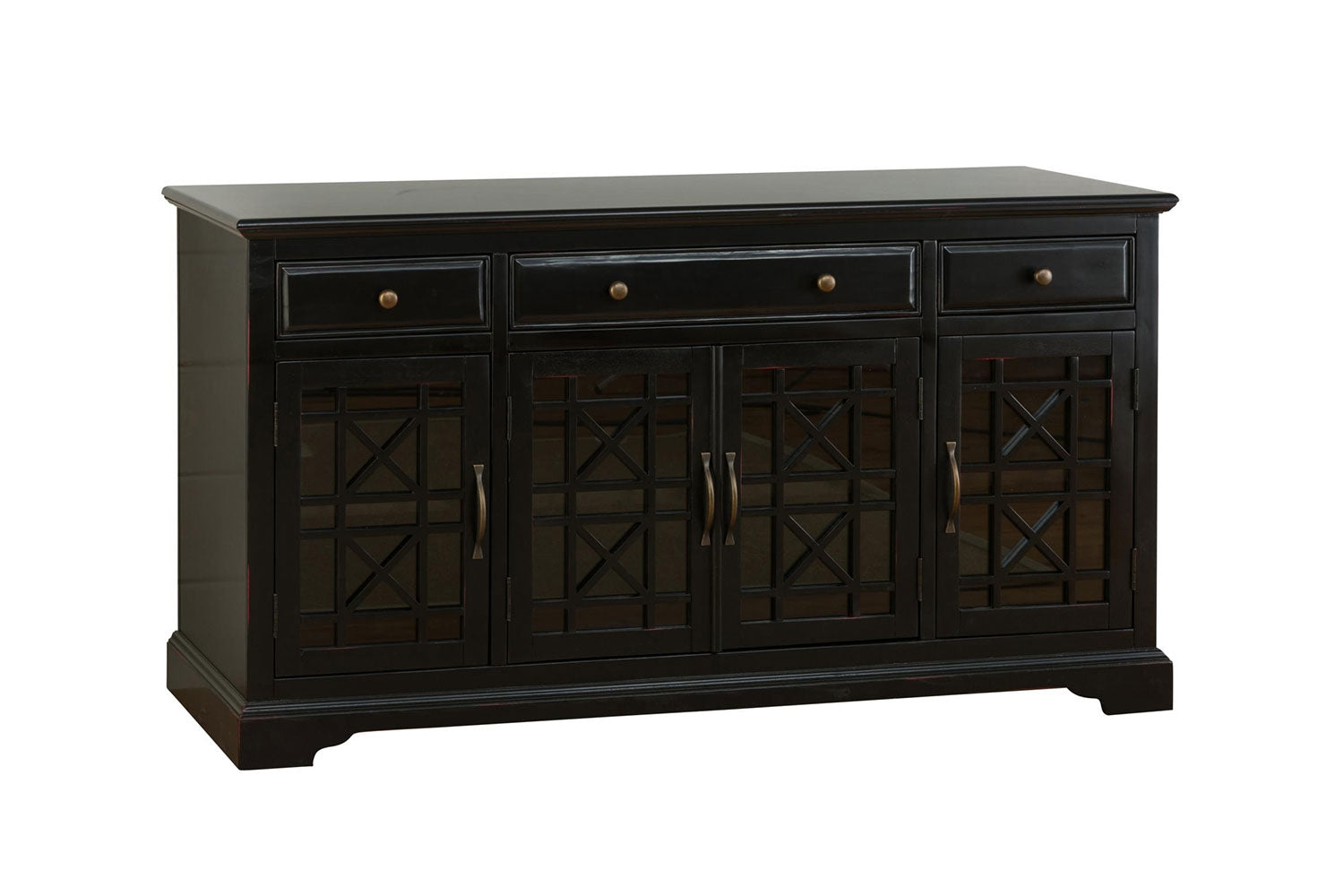 355817915:Skyy Media Console in Black, 60 Inch, Image 1