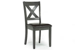 328135823:Palm Springs Dining Table & 6 Chairs in Gray, Image 5