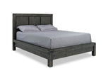 896741010:Meadow Panel Bed in Gray, Eastern King, Image 1