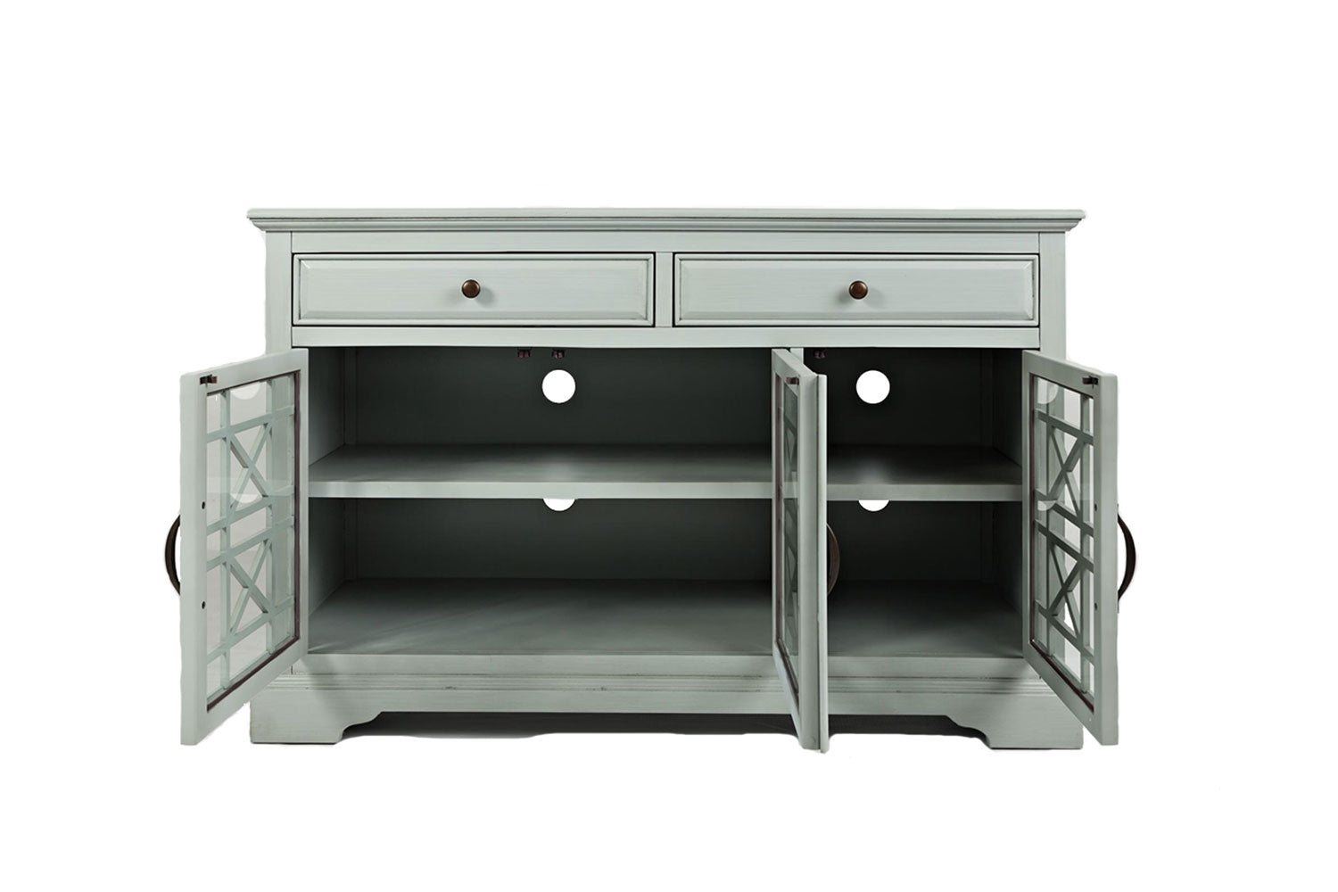 543663142:Skyy Media Console in Gray, 50 Inch, Image 3