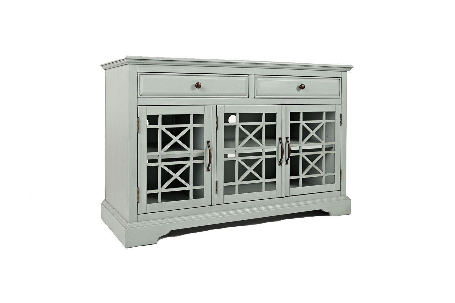 543663142:Skyy Media Console in Gray, 50 Inch, Image 1