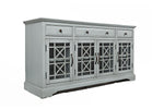 768749541:Skyy Media Console in Gray, 60 Inch, Image 1