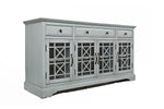 768749541:Skyy Media Console in Gray, 60 Inch, Image 1